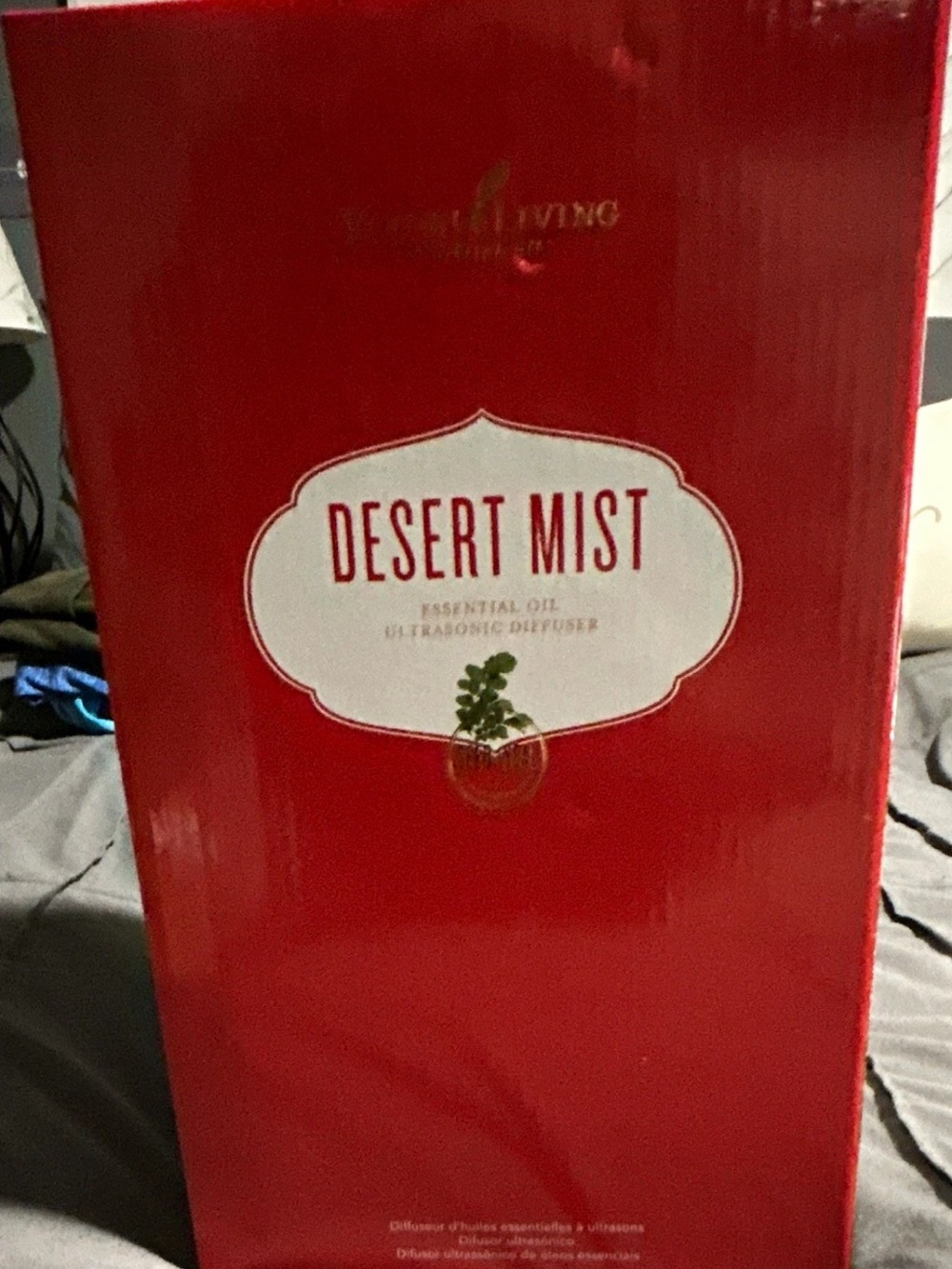 Young Living Desert Mist Red Ultrasonic Diffuser -BRAND NEW